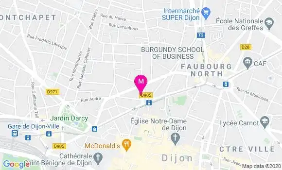 Localisation Dr Jean Paul Loiseau