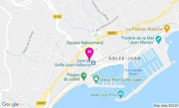 Localisation Dr Eric Soubeiran