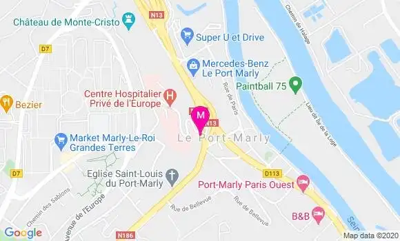 Localisation Dr Bertrand Lenoir