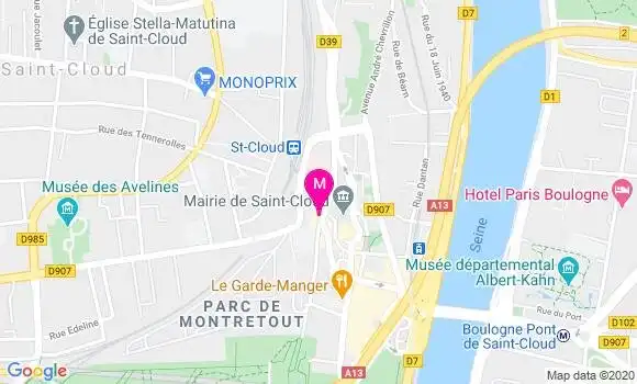 Localisation Dr Etienne Richer