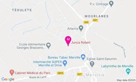 Localisation Dr Robert Junca
