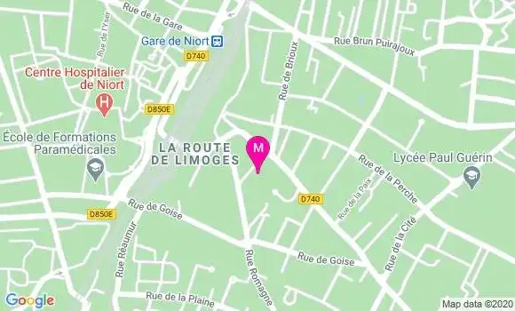Localisation Dr Patrick Ravaux