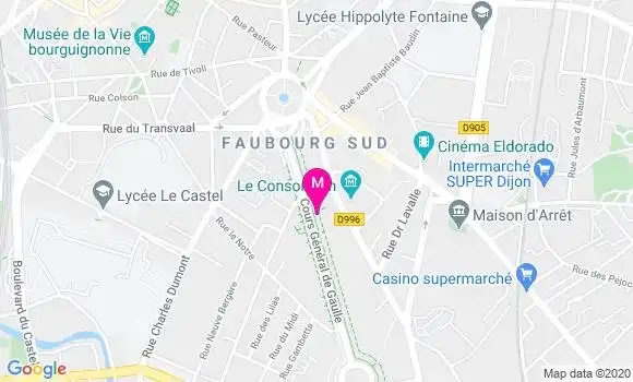 Localisation Dr Isabelle Marsal