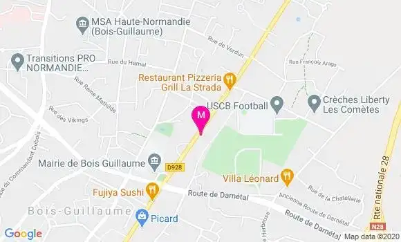 Localisation Dr Yves Cannic