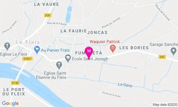 Localisation Dr Christophe Bernis