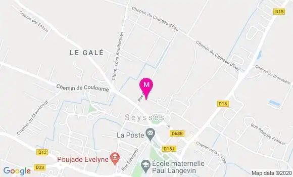 Localisation Dr Pierre Hugon de Scoeux