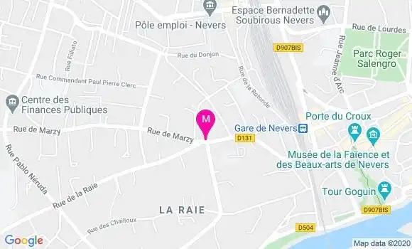Localisation Dr Christophe Doridot