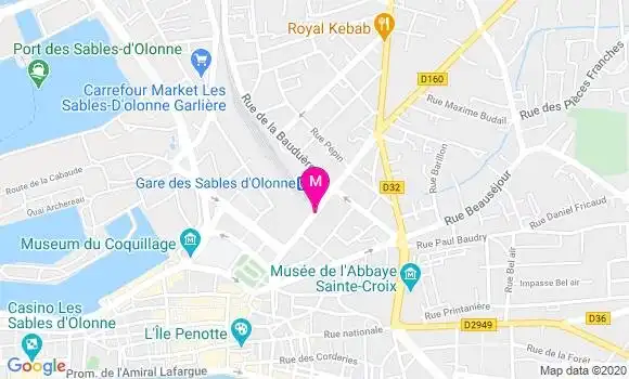 Localisation Dr Jean Michel Lorgeas