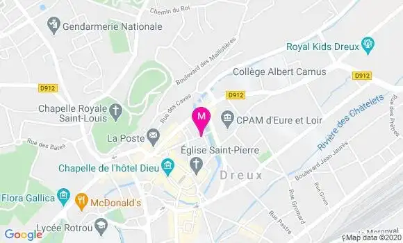 Localisation Dr Michel Clary