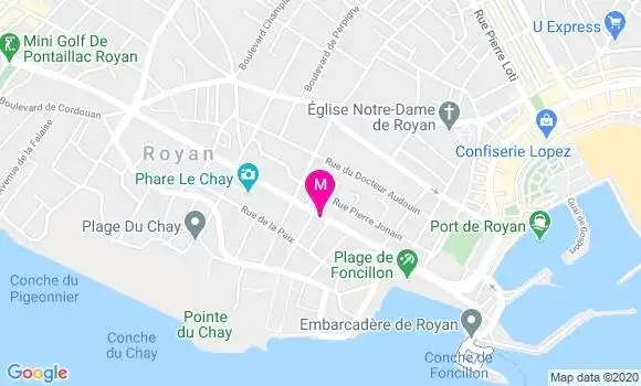 Localisation Dr Jean Patrick Penot