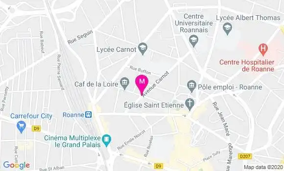 Localisation Dr Marcel Rocher