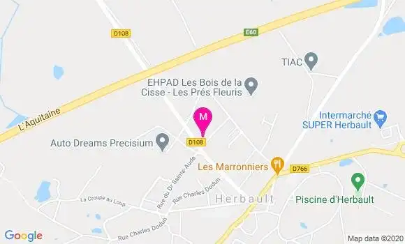 Localisation Dr Didier Cocuau