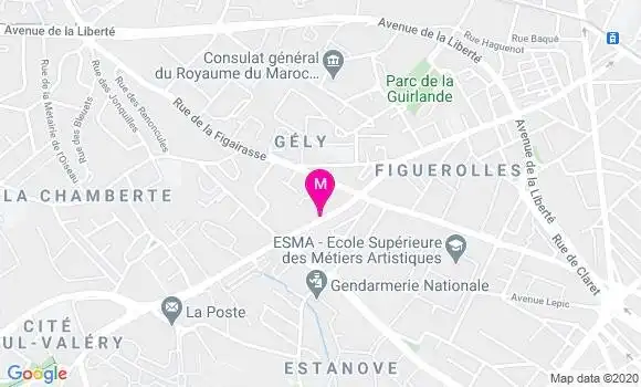 Localisation Dr Bernard Boussagol