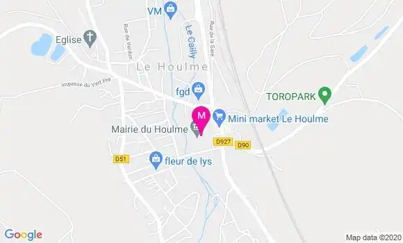 Localisation Dr Patrick Closet