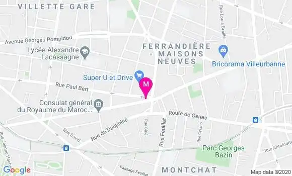 Localisation Dr Olivier Chriv