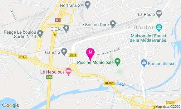 Localisation Dr Eric Laurent