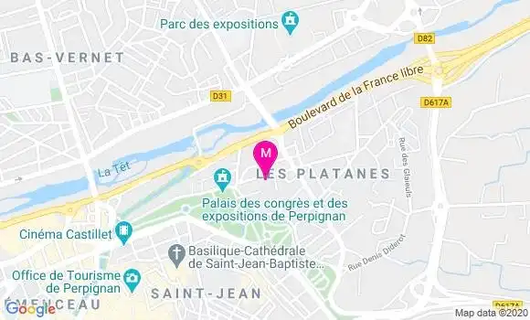 Localisation Dr Jean Pierre Brachet