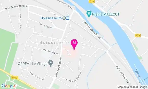 Localisation Dr Christophe Duret