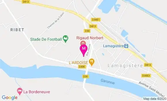 Localisation Dr Norbert Rigaud