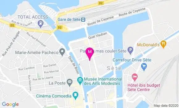 Localisation Dr Jean Marc Forsans