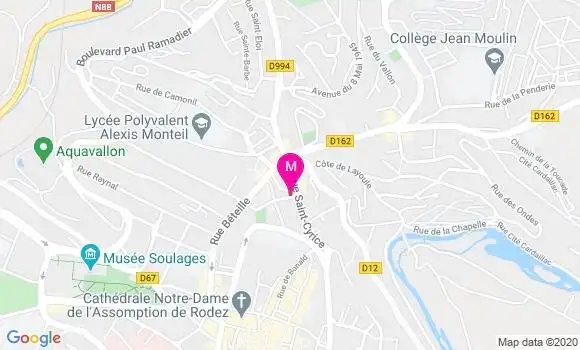Localisation Dr Didier Constans