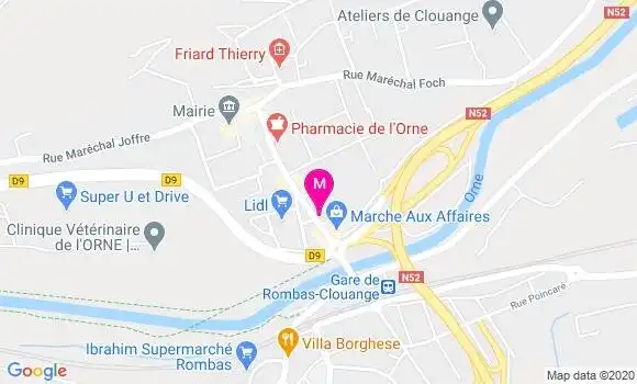 Localisation Dr Pascale Rivelois Lefebvre