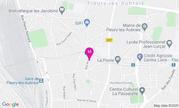 Localisation Dr Denis Patarin