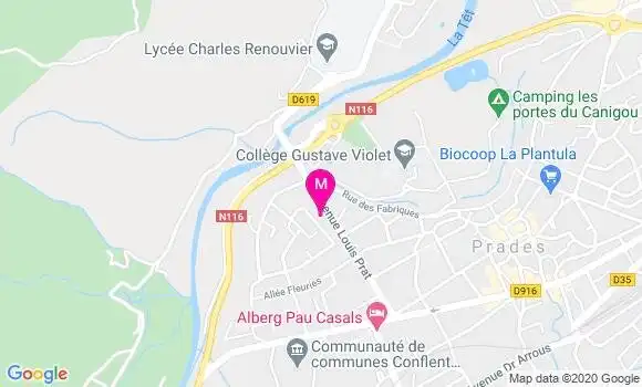Localisation Dr Jean Dupire