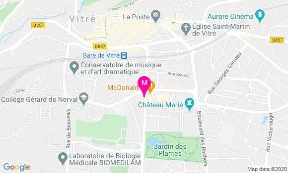 Localisation Dr Anne Marie Kérignard