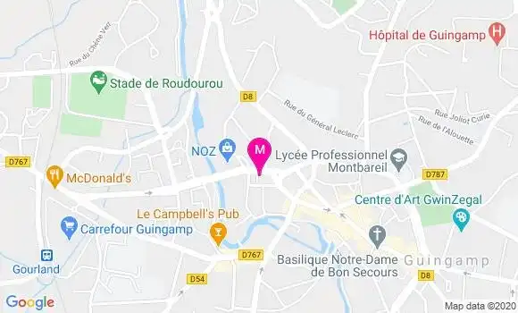 Localisation Dr Alain Tanguy
