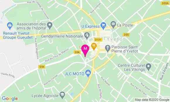Localisation Dr Laurent Palau