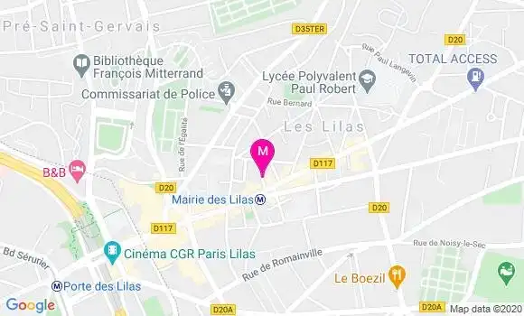 Localisation Dr Philippe Cosson