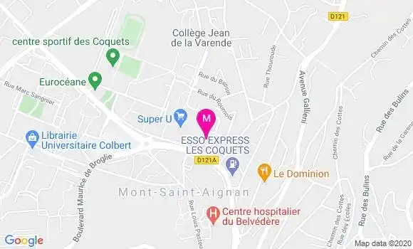 Localisation Dr Denis Elie