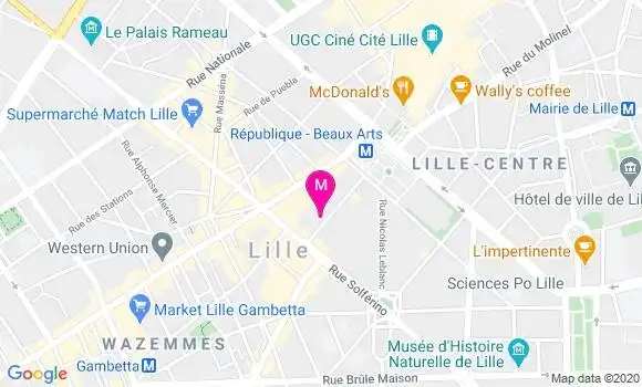 Localisation Dr Catherine Klein Bertrand