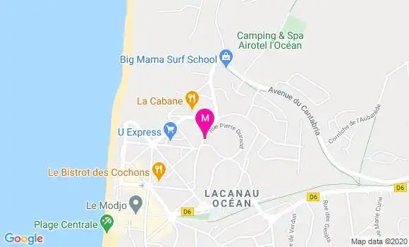 Localisation Dr Daniel Camiade