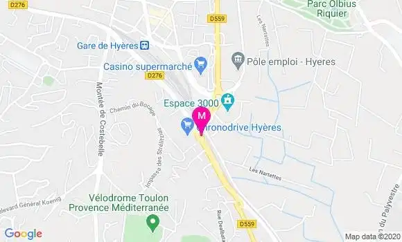 Localisation Dr Pascal Audry
