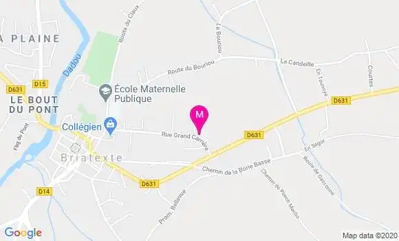 Localisation Dr Joseph Dardillac