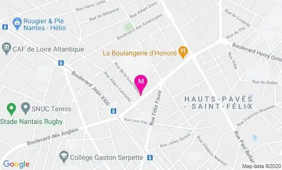 Localisation Dr Xavier Bodin