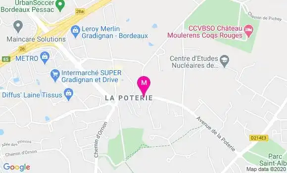 Localisation Dr Xavier Barrois