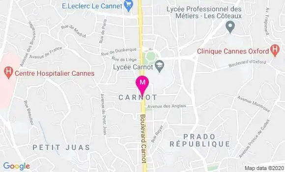 Localisation Dr Robert Culiere