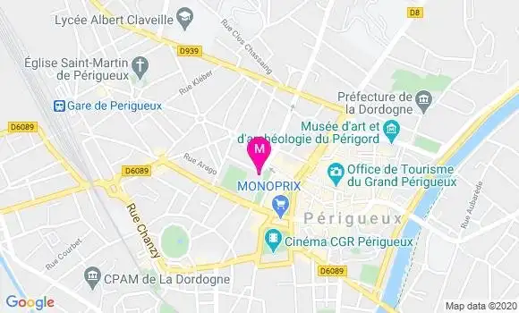Localisation Dr Olivier Mary