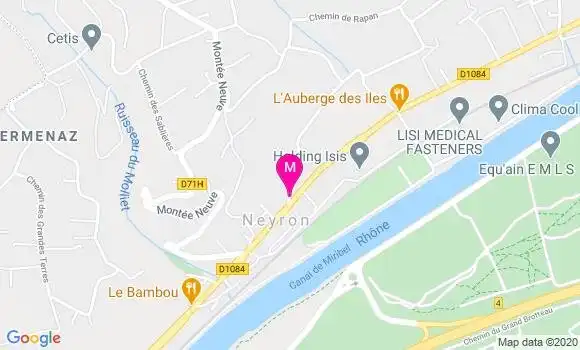 Localisation Dr Jacques Lebret