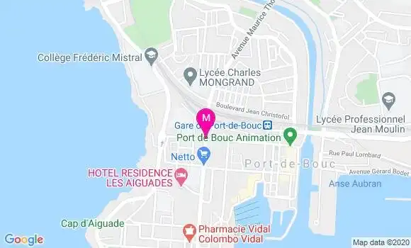 Localisation Dr Martine Jourdan
