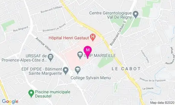 Localisation Dr Philippe Mas