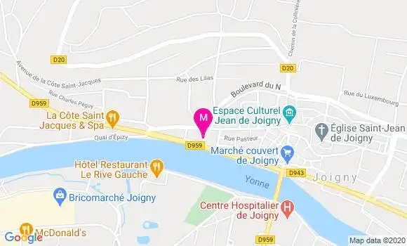 Localisation Dr Cyril Juchereau