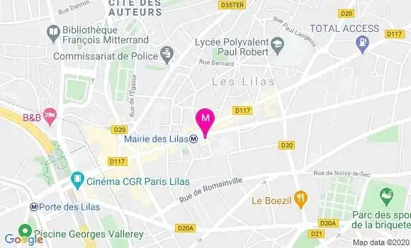 Localisation Dr Didier Palsky