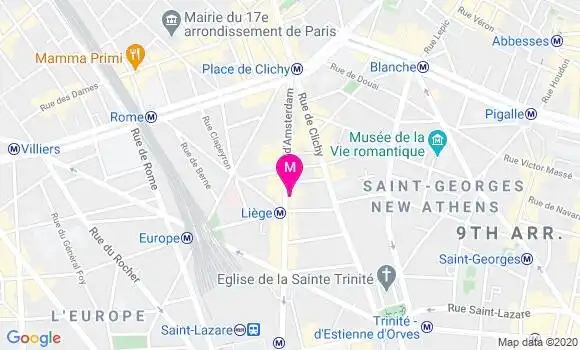 Localisation Dr Marie Odile Deschamps