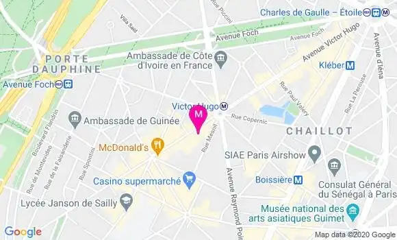 Localisation Dr Jeanne Marie Borloo Bazin