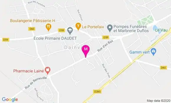 Localisation Dr Fabrice Patte