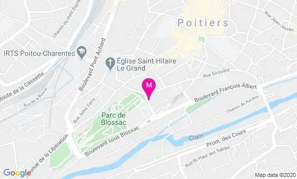 Localisation Dr Marie Pierre Chataignault